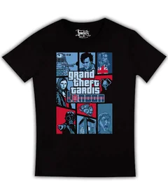 Прикольные футболки: доктор кто  - Grand Theft tardis - London